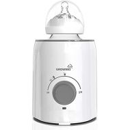 GROWNSY Bottle Warmer, 5-in-1 Fast Baby Bottle Warmer Baby Food Heater&Defrost BPA-Free Warmer for Breastmilk and Formula