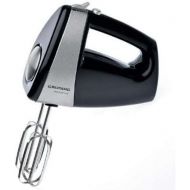 Grundig HM 5040 Premium-Handmixer (300 Watt), schwarz-silber