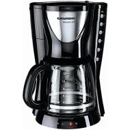 Grundig KM 5260 Premium-Kaffeemaschine (950 Watt), schwarz-silber
