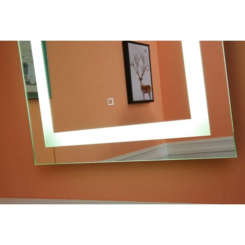  GS MIRROR Wall Mounted LED Lighted Bathroom Mirror GS099DF-2436(24X36) Defogger & Dimmer|Touch Switch| (24X36 inch)