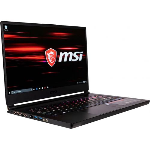  Computer Upgrade King CUK GS65 Stealth Thin Gaming Laptop (Intel i7-8750H, 16GB DDR4 2666MHz RAM, 500GB NVMe SSD, NVIDIA GeForce GTX 1060 6GB, 15.6 FHD 144Hz 7ms, Windows 10) Ultra Thin & Light Gamer No