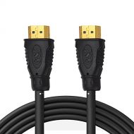GSI Pyle 6ft’ High Definition HDMI Cord - Portable Universal Gold Plated HDMI Cable Wire Adapter - TV to Player/Speaker / Computer Audio Video Connection - Supports 1080p HD 4K, 3D - G