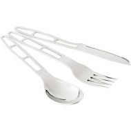 GSI Outdoors Glacier Stainless Cutlery Set - 3-Piece