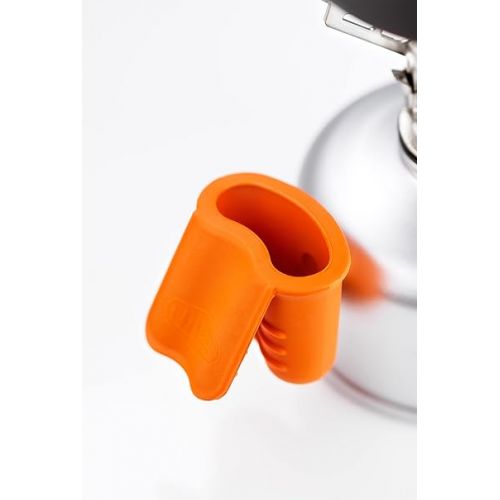  GSI Outdoors MicroGripper - Heat-Resistant Non-Slip Magnetic Silicone Pot Gripper for Indoors & Outdoors - Orange, 2” inch