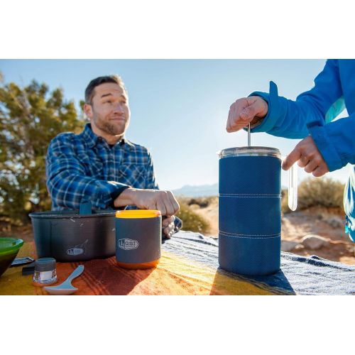  [아마존베스트]GSI Outdoors 50 fl. oz. JavaPress Lightweight, Insulated and Shatter-Resistant for French Press Coffee While Camping or The Office