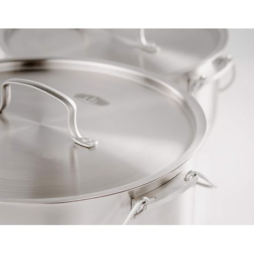  [아마존베스트]GSI Outdoors Glacier Stainless Troop Cookset, Camping cookware