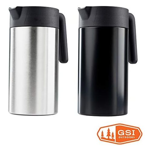  [아마존베스트]GSI Outdoors - Glacier Stainless JavaPress, 30oz Camping French Press