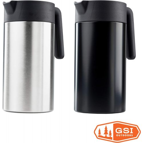  [아마존베스트]GSI Outdoors - Glacier Stainless JavaPress, 30oz Camping French Press