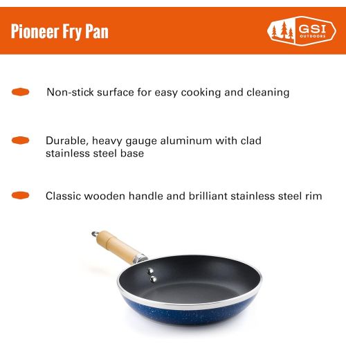  GSI Outdoors Pioneer Fry Pan for Camping, Backpacking and the Cabin