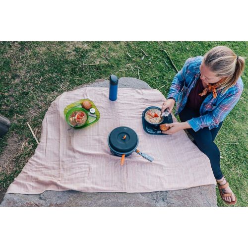  GSI Outdoors, Pinnacle Backpacker, Nesting Cook Set, Superior Backcountry Cookware Since 1985