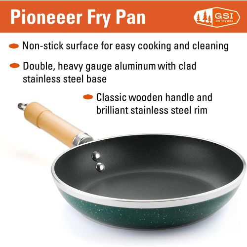  GSI Outdoors Pioneer Fry Pan for Camping, Backpacking and The Cabin