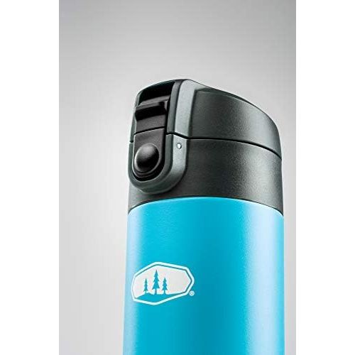  GSI Outdoors - Microlite Water Bottle, Vacuum Insulated Stainless Steel, Flip Lid