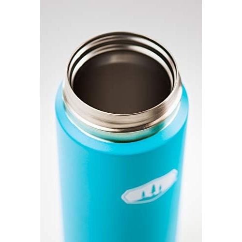  GSI Outdoors - Microlite Water Bottle, Vacuum Insulated Stainless Steel, Flip Lid