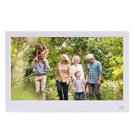 GSPOR Digital Picture Frame 11.6 inch, IPS Screen LED Electronic Smart Photo Album 1080P HD Video Playback 1920x1080 Eletronic Photo Frame,White