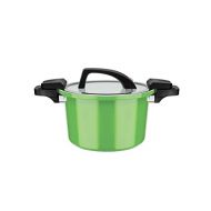 [아마존베스트]GSW Energiespartopf Ceramica Green, Aluminium, Glas, Kunststoff, gruen, 22cm