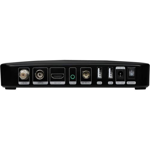  [아마존베스트]GT MEDIA V7 PRO Free to air FTA Digital Satellite Receiver with USB WiFi Antenna, DVB-S/S2/S2X Galaxy 19 Full HD 1080p H.265 HEVC 10bit, CA Card Slot, Support YouTube CCcam Biss au