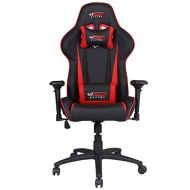 GT Omega Racing GT Omega PRO Racing Gaming Chair with Ergonomic Lumbar Support - PVC Leather Reclining High Back Home Office Chair with Swivel - PC Gaming Desk Chair for Ultimate Racing Experience