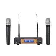GTD Audio U-35H UHF Wireless Microphone System with 2 microphones