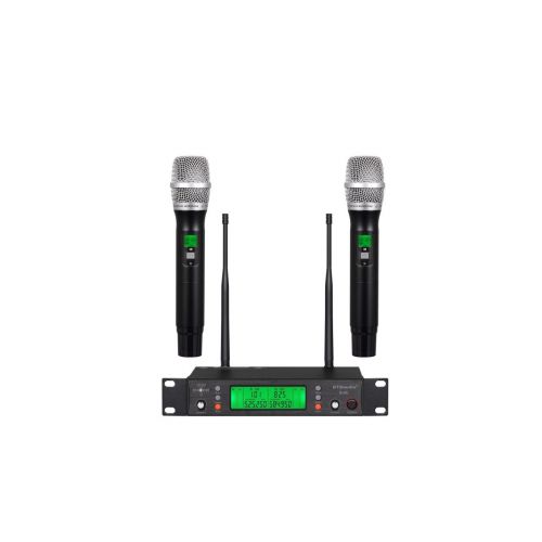  GTD Audio UHF 200 Selectable Frequency Channels Professional Wireless microphone Karaoke Mic System