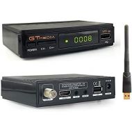 GTMEDIA V7S HD 1080P DVB-S2 Digital satellite TV Receiver + 1pc AV Cable + USB Wifi