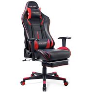 GTRACING GTracing Gaming Chair Ergonomic Office Chair with Footrest Heavy Duty E-Sports Chair for pro Gamer Seat Height Adjustable Multifunction Recliner with Headrest and Lumbar Support Pi
