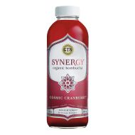 GTS ENLIGHTENED KOMBUCHA Synergy Organic Kombucha Tea, Cosmic Cranberry, 16.2 Ounce (Pack of 12)