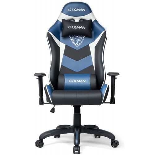  GTXMAN Gaming Chair Racing Style Video Game Chair Premium PU Leather Ergonomic Heavy Duty Office Racing Chair E-Sports X-006