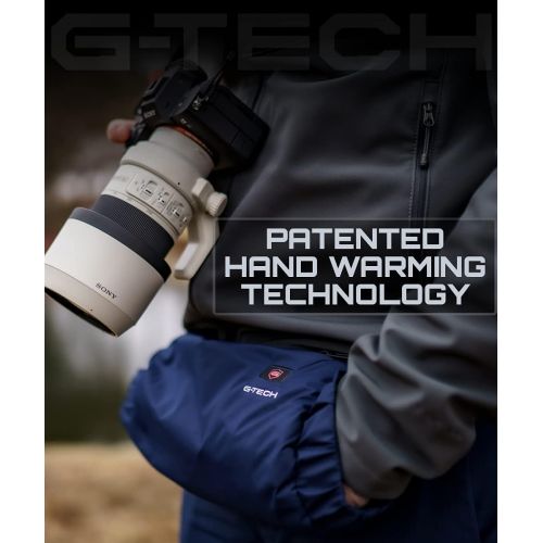  G-Tech Apparel G-Tech Electric Hand Warmer Pouch ? Premium Rechargeable Heated Hand Muffs for Camping, Hunting, Golf, Sports, Women, Men - Patented Heat Technology. Sport 2.0