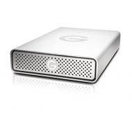 G-Technology 4TB G-DRIVE USB 3.0 Desktop External Hard Drive, Silver - Compact, High-Performance Storage - 0G03594-1