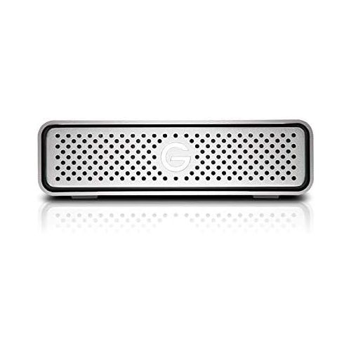  G-Technology 4TB G-DRIVE USB 3.0 Desktop External Hard Drive, Silver - Compact, High-Performance Storage - 0G03594-1