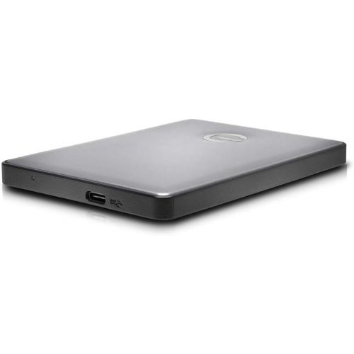  G-Technology 5TB G-DRIVE Mobile USB-C (USB 3.1 Gen 1) Portable External Hard Drive, Space Gray - 0G10477-1