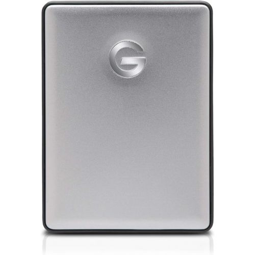  G-Technology 5TB G-DRIVE Mobile USB-C (USB 3.1 Gen 1) Portable External Hard Drive, Space Gray - 0G10477-1