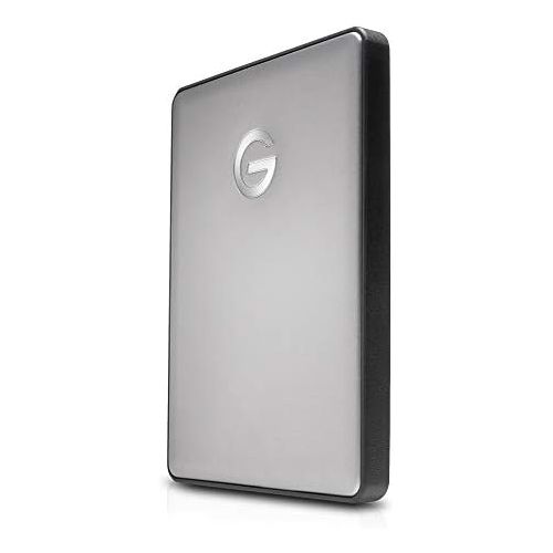  G-Technology 1TB G-DRIVE Mobile USB-C (USB 3.1) Portable External Hard Drive, Space Gray - 0G10265
