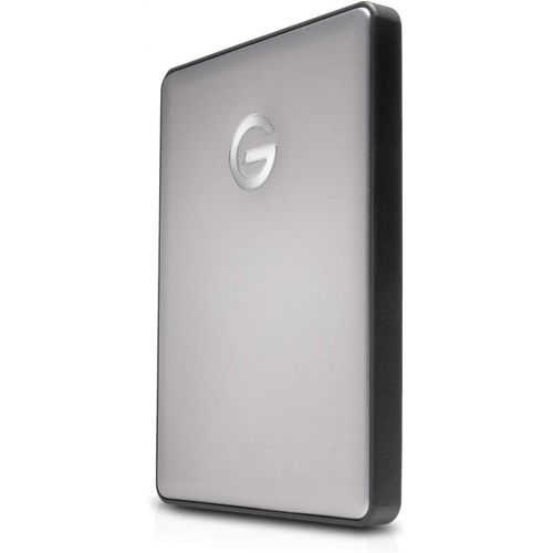  G-Technology 1TB G-DRIVE Mobile USB-C (USB 3.1) Portable External Hard Drive, Space Gray - 0G10265