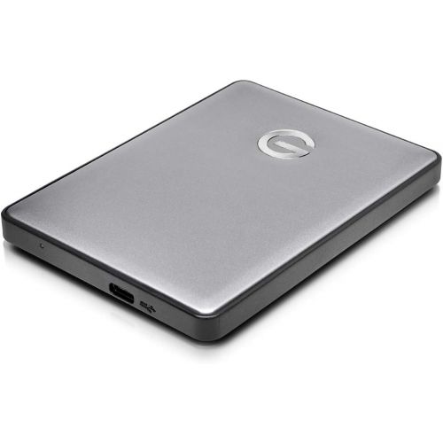  G-Technology 1TB G-DRIVE Mobile USB-C (USB 3.1) Portable External Hard Drive, Space Gray - 0G10265