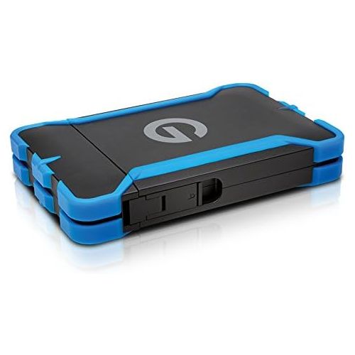  G-Technology 1TB G-DRIVE ev ATC Portable External Hard Drive with tethered USB 3.0 cable - All-Terrain Drive Solution - 0G03614-1