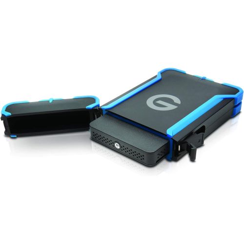  G-Technology 1TB G-DRIVE ev ATC Portable External Hard Drive with tethered USB 3.0 cable - All-Terrain Drive Solution - 0G03614-1