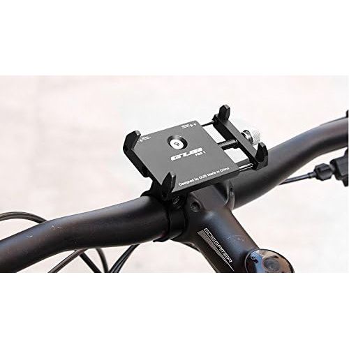  GUB PRO1 Universal Alloy Bike Cell Phone Holder Aluminum Bicycle Handlebar Phone Support for 3.5-6.2inch Bike Bracket Mount