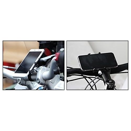  GUB PRO1 Universal Alloy Bike Cell Phone Holder Aluminum Bicycle Handlebar Phone Support for 3.5-6.2inch Bike Bracket Mount