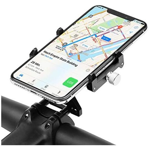  [아마존베스트]GUB Universal bike handlebar stem bicycle mount for mobile phone, smartphone, sat nav etc. with holder for GoPro, action cams.