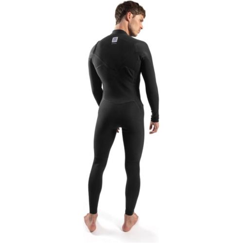  Gul Mens Y39 Yamamoto 3/2mm Chest Zip Wetsuit YM1201-C1 - Black/Ripstop