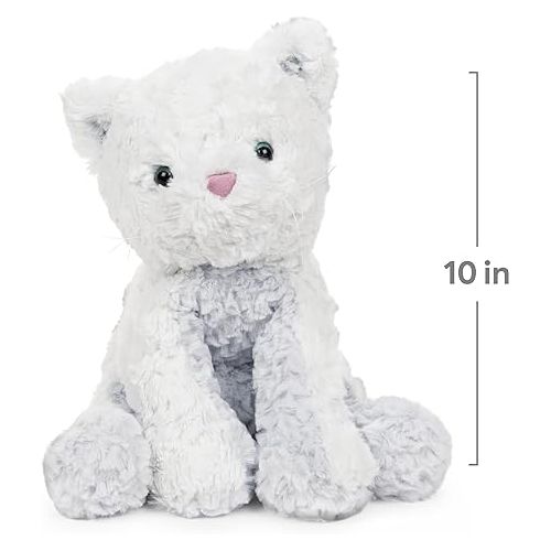  GUND Cozys Collection Kitty Cat Plush Soft Stuffed Animal for Ages 1 and Up, Blue, 10