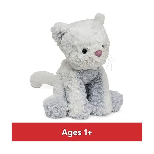  GUND Cozys Collection Kitty Cat Plush Soft Stuffed Animal for Ages 1 and Up, Blue, 10