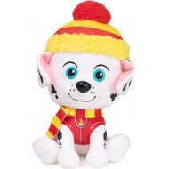 GUND PAW Patrol Holiday Winter Marshall in Scarf and Hat, Officially Licensed Plush Toy for Ages 1 and Up, 6”