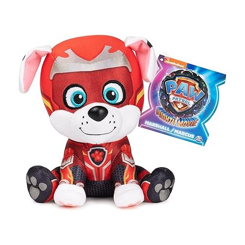  GUND PAW Patrol: The Mighty Movie Marshall Stuffed Animal, Officially Licensed Plush Toy for Ages 1 and Up, 6”