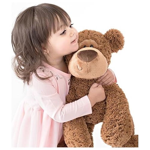  GUND Grahm Teddy Bear, Premium Stuffed Animal for Ages 1 and Up, Brown, 12”