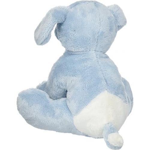  GUND Baby Spunky Barking Puppy Stuffed Animal Sound Toy, Animated Plush Sensory Toy with Sounds, for Babies and Newborns, Blue, 8”