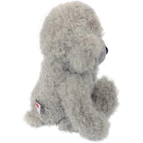  GUND Dijon Grey Teddy Bear 17 inch Plush Furry Stuffed Animal