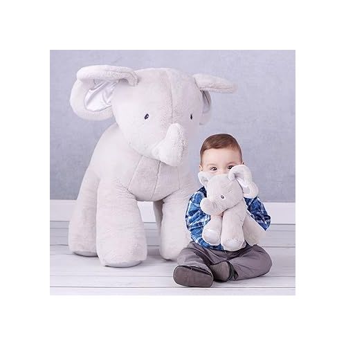  Gund Baby Bubbles Elephant Plush, Gray, 10