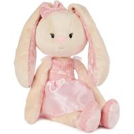 GUND Take-Along Friends Plush, Curtsy Ballerina Bunny, Easter Bunny Stuffed Animal for Ages 1 and Up, Spring Decor, Pink, 15